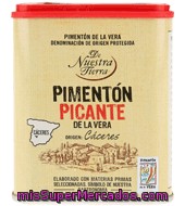 Pimentón Picante De La Vera - Sin Gluten - De Nuestra Tierra De Nuestra Tierra 70 G.