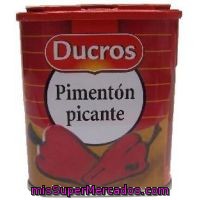 Pimentón Picante Ducros, Lata 75 G