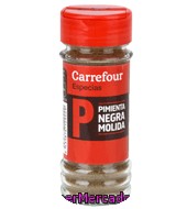 Pimienta Negra Molida Carrefour 50 G.