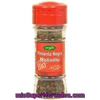 Pimienta Negra Molinillo Artemis, Frasco 40 G