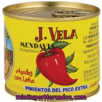 Pimiento De Pico Entero Extra J. Vela, Lata 150 G