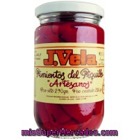 Pimiento De Piquillo Artesano Extra J. Vela, Tarro 250 G