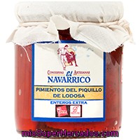 Pimiento De Piquillo Entero El Navarrico, Tarro 200 G