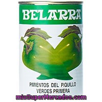 Pimiento De Piquillo Verde Belarra, Lata 390 G