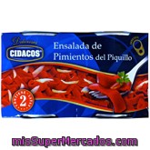 Pimiento Piquillo Ensalada  ( Pimiento Y Cebolla ) Conserva, Cidacos, Bote Pack 2 X - 400 G Escurrido 360 G