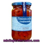 Pimiento Rojo Tiras Condimentadas Conserva, Hacendado, Tarro 290 G Escurrido 185 G