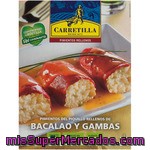 Pimientos De Bacalao-gambas Carretilla, Bandeja 280 G