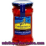 Pimientos Del Piquillo Enteros Extra Al Ajillo 8/12 Carretilla 225 G.