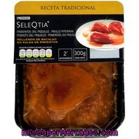 Pimientos Rellenos De Bacalao Eroski Seleqtia, Bandeja 300 G