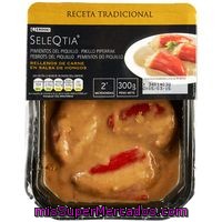 Pimientos Rellenos De Carne Eroski Seleqtia, Bandeja 300 G