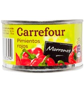 Pimientos Rojos Morrones Carrefour 60 G.