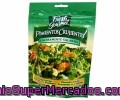 Pimientos Verdes Crujientes Ligéramente Salados Para Ensaladas Fresh Gourmet Bolsa De 80 Gramos