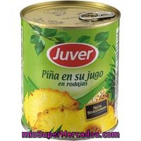 Piña En Rodaja Juver, Lata 490 G