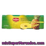 Piña En Rodajas Del Monte, Pack 3x140 G