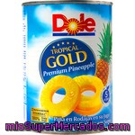 Piña En Rodajas En Su Jugo Tropical Gold Dole 340 G.