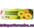 Piña En Su Jugo Auchan Pack 3 Unidades De 137 Gramos