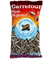 Pipas De Girasol Con Bajo Contenido En Sal Carrefour 125 G.