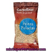 Pipas De Girasol Fritas Peladas Carrefour 125 G.