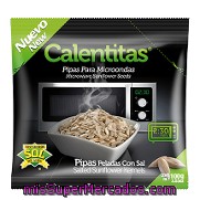 Pipas Peladas Con Sal Para Microondas Calentitas 100 G.