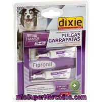 Pipetas Fipronil 20-40 Kg Dixie, Pack 2,68 Ml