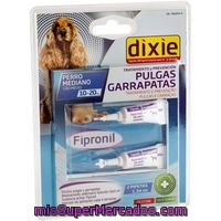 Pipetas Fripronil 10-20 Kg Dixie, Pack 1,34 Ml