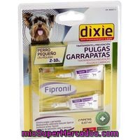 Pipetas Fripronil 2-10 Kg Dixie, Pack 0,67 Ml