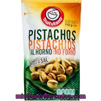 Pistachos A La Sal Matutano, Bolsa 110 G