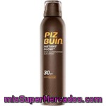 Piz Buin Instan Glow Protector Solar Spf30 Iluminador Instantáneo Spray 150 Ml