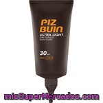 Piz Buin Ultra Light Dry Touch Protector Solar Spf30 Fluido Frasco 150 Ml