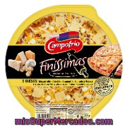 Pizza 5 Quesos Masa Extra Crujiente Campofrío - Finissimas 295 G.