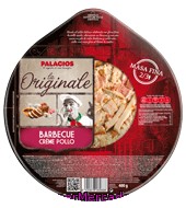 Pizza Barbacoa Crème Pollo Palacios 400 G.