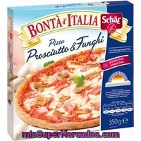 Pizza Bella Italia Prosciutto&funghi Schar, Caja 350 G