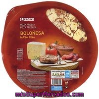 Pizza Boloñesa Eroski, 1 Unidad, 410 G