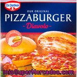 Pizza Burguer Diavolo Dr.oetker, Caja 345 G