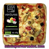 Pizza Casa
            Mas Verduras 475 Grs