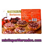 Pizza Congelada Barbacoa Mini, Hacendado, Paquete 6 U - 290 G