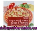Pizza De Casa Fina Con Jamón Y Queso Auchan 335 Gramos