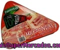 Pizza De Jamón Y Queso Especial Para Microondas Fuentetaja 200 Gramos
