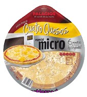 Pizza Fresca Cuatro Quesos Palacios 350 G.