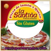 Pizza La
            Santiña Jam/queso S/gl 380 Grs