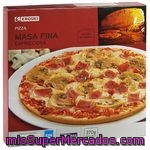Pizza Masa Fina Capricciosa Eroski, Caja 370 G