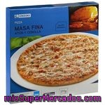 Pizza Masa Fina De Atún-cebolla Eroski, Caja 370 G