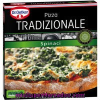 Pizza Tradizionale Spinaci Dr Oetker 360 Gramos