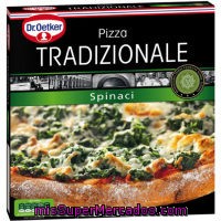 Pizza Tradizionale Spinaci Dr. Oetker, Caja 365 G