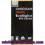 Plamil Organics Chocolate Negro Ecológico 87% Cacao Sin Gluten Tableta 95 G