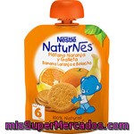 Plátano, Naranja Y Galleta En Bolsita Nestlé - Naturnes 90 G.