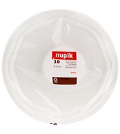 Platos Plastocp Nupik 25cm. Nupik 10 Ud.