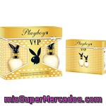 Playboy Vip Eau De Toilette Femenina Spray 75 Ml + Miniatura Eau De Toilette Apray 30 Ml