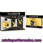 Playboy Vip Eau De Toilette Masculina Spray 100 Ml + Desodorante Spray 150 Ml + Champú & Gel Frasco 250 Ml