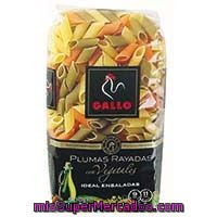 Plumas Con Vegetales Gallo, Paquete 500 G